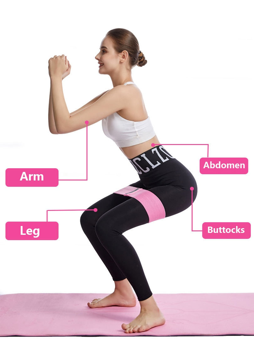 Resistance Band Buttocks Expansion Fitness