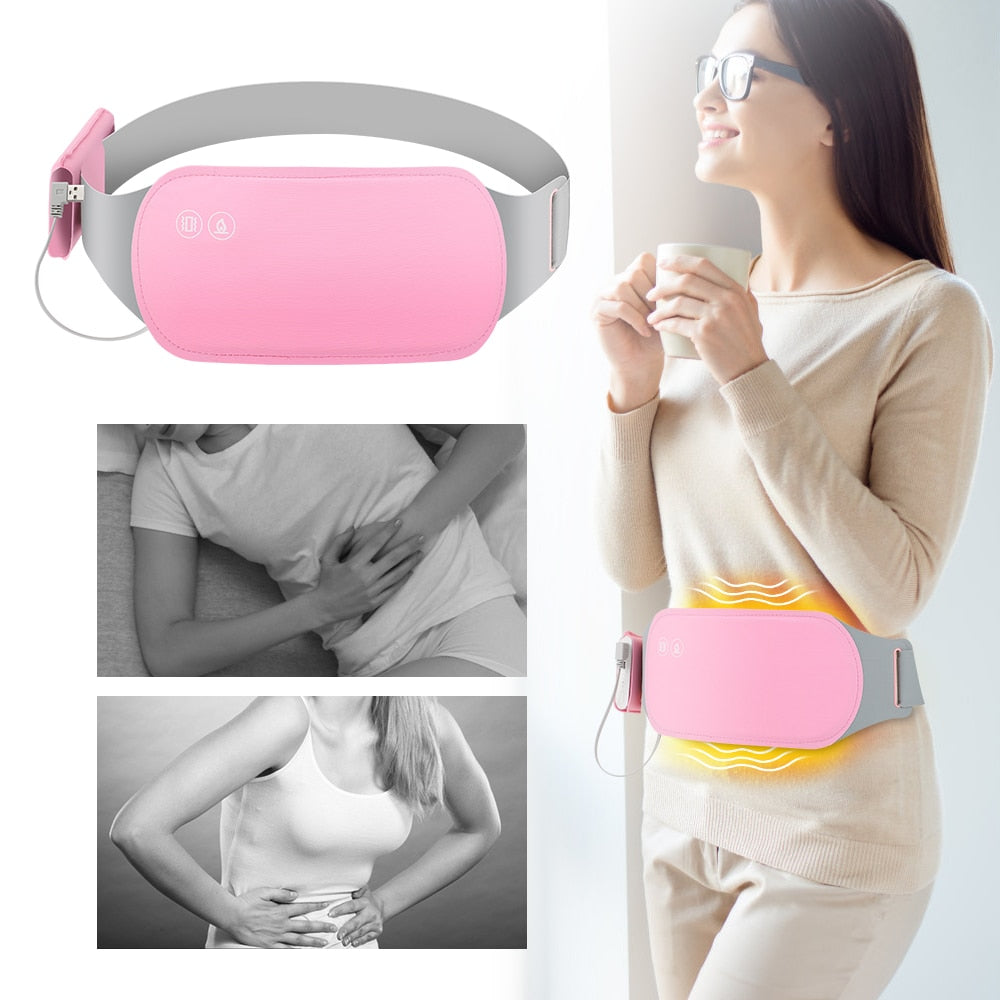 Women Electric Period Cramp Massager Belt