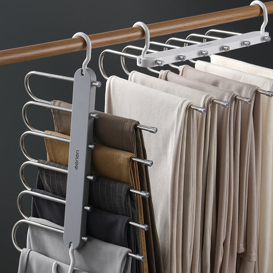 Multi-functional 6 in 1 Hanger For Clothes