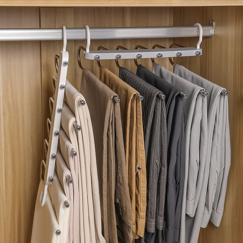 Multi-functional 6 in 1 Hanger For Clothes